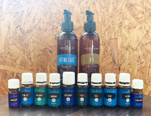 レインドロップ施術のオイル